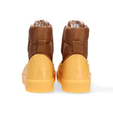 UGG classic maxi toggle camoscio nylon cuoio
