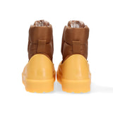 UGG classic maxi toggle camoscio nylon cuoio