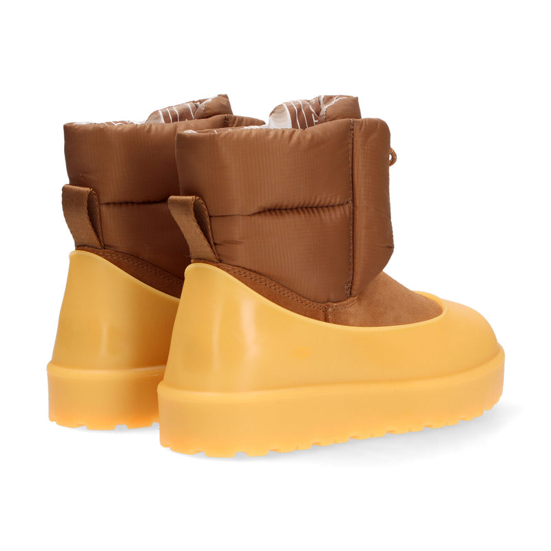 UGG classic maxi toggle camoscio nylon cuoio