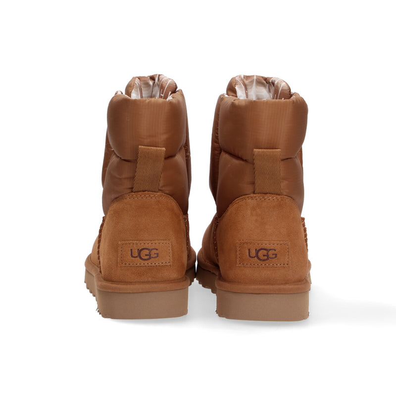 UGG classic maxi toggle camoscio nylon cuoio