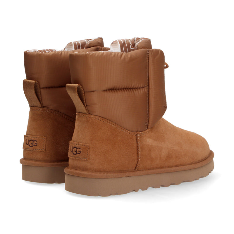 UGG classic maxi toggle camoscio nylon cuoio