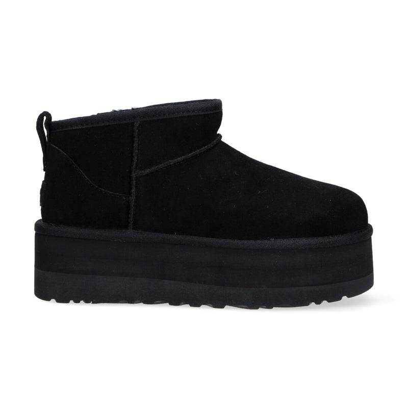 UGG classic ultra mini platform camoscio black