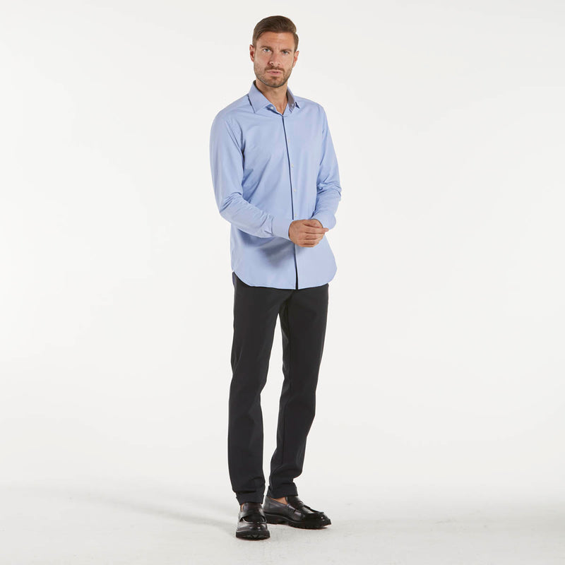 XACUS camicia tailor active azzurra