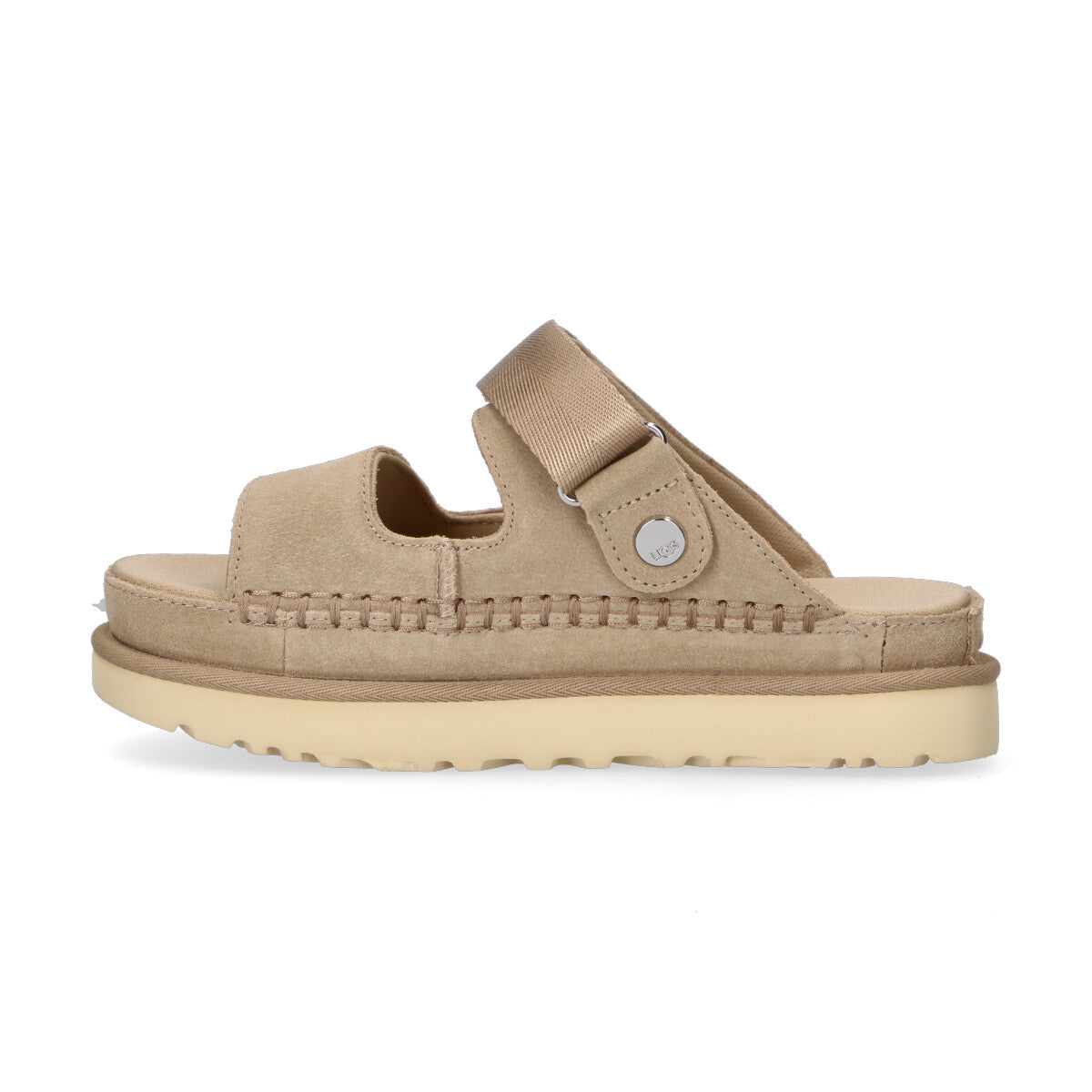Ugg sandalo GoldenStar Glide in camoscio sand