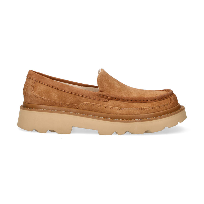 Ugg mocassino Ascot Lug camoscio chestnut