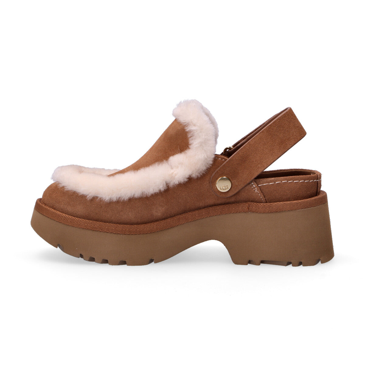 Ugg sabot Esmee Clog camoscio cuoio