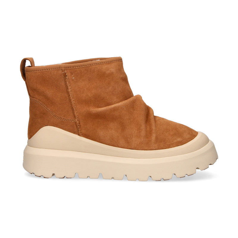 Ugg Heritage Utility Mini pelle chestnut