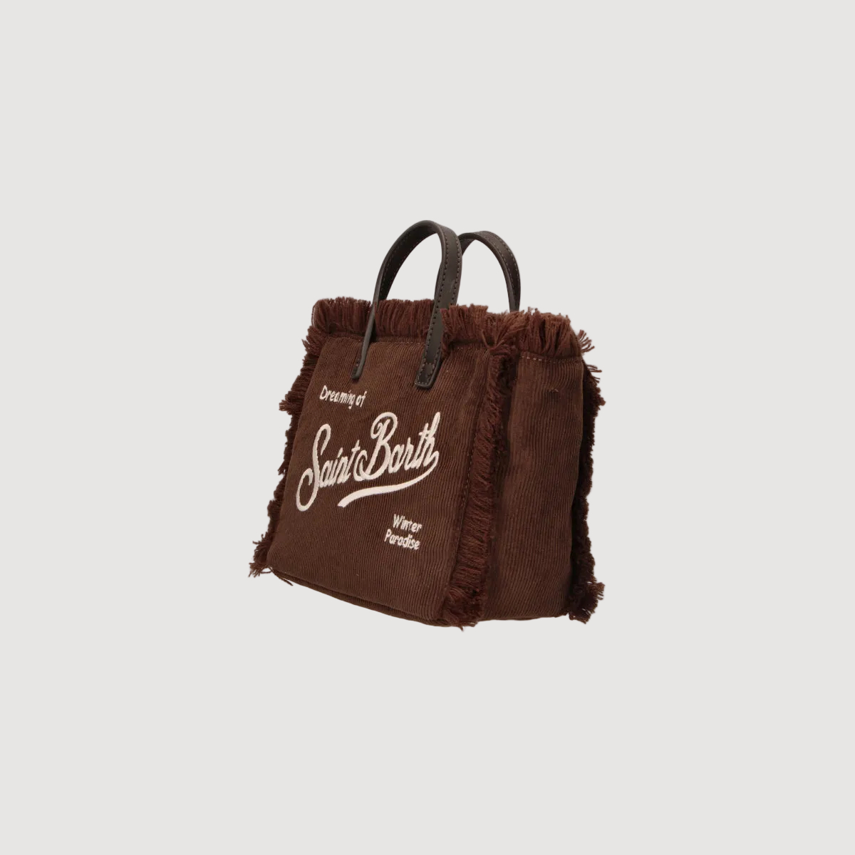Mc2 Saint Barth Vanity Mini Corduroy marrone
