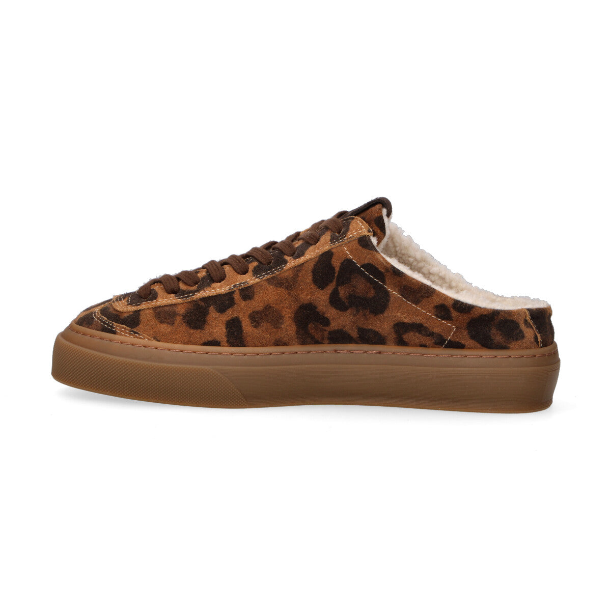 Aqva Alta sneaker Doge in camoscio maculato
