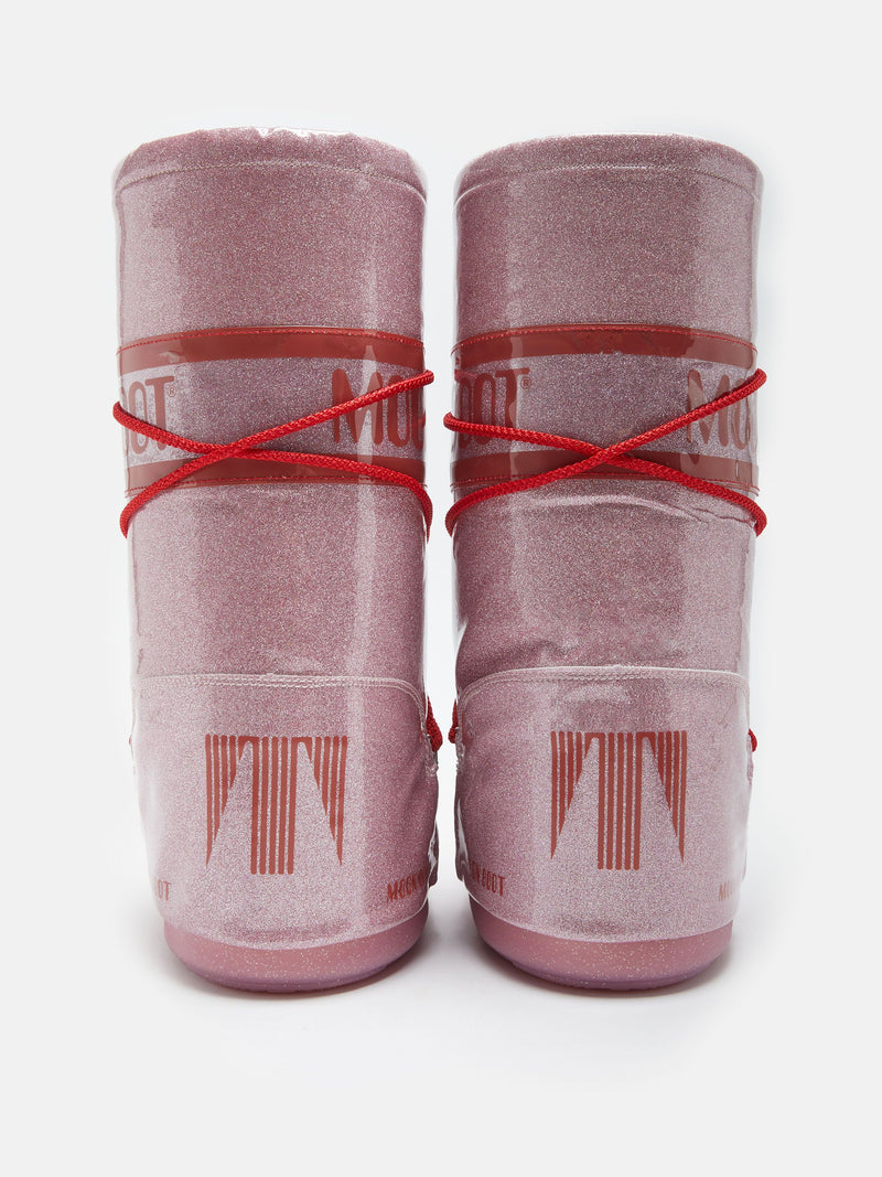 Monn Boot Icon glitter rosa