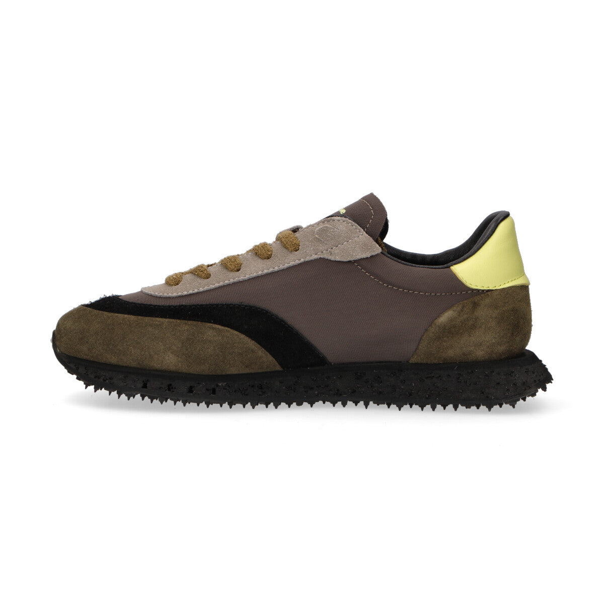 BePositive sneaker Starter in tessuto verde