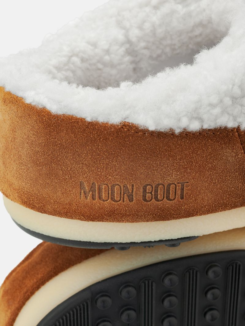 Moon Boot Icon Mule Nocciola in Shearling