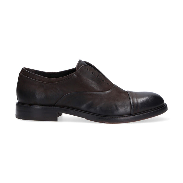 Pawelk's scarpa slip-on pelle tdm effetto vintage