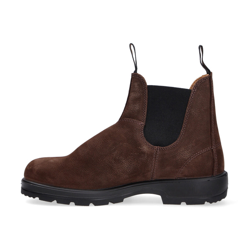 Blundstone boot pelle martellata marrone