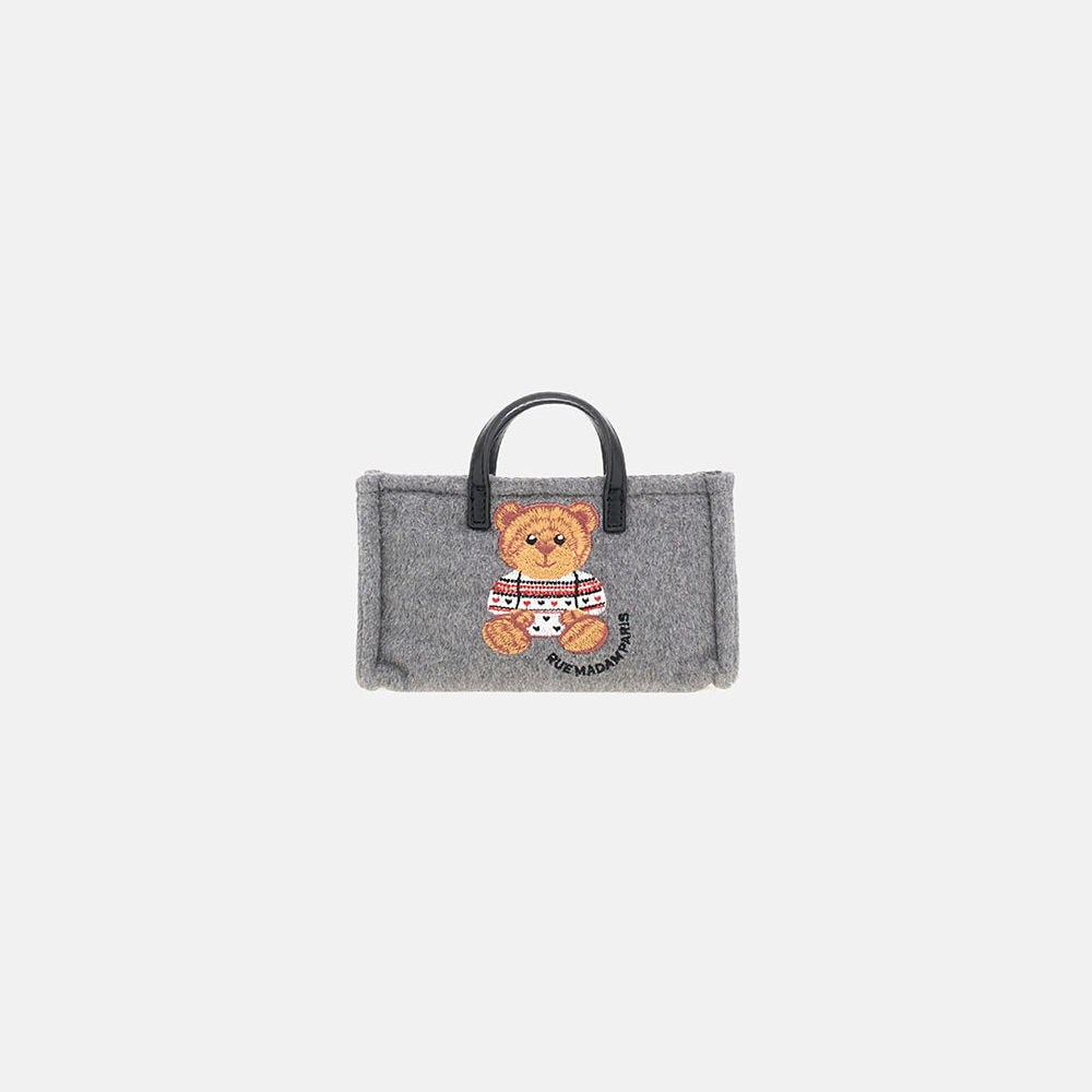 Rue Madame Marvin Love Micro bag grigia