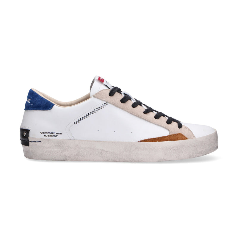 Crime London sneaker Distressed bianco beige