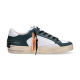 Crime London sneaker SK8 Deluxe bianco verde