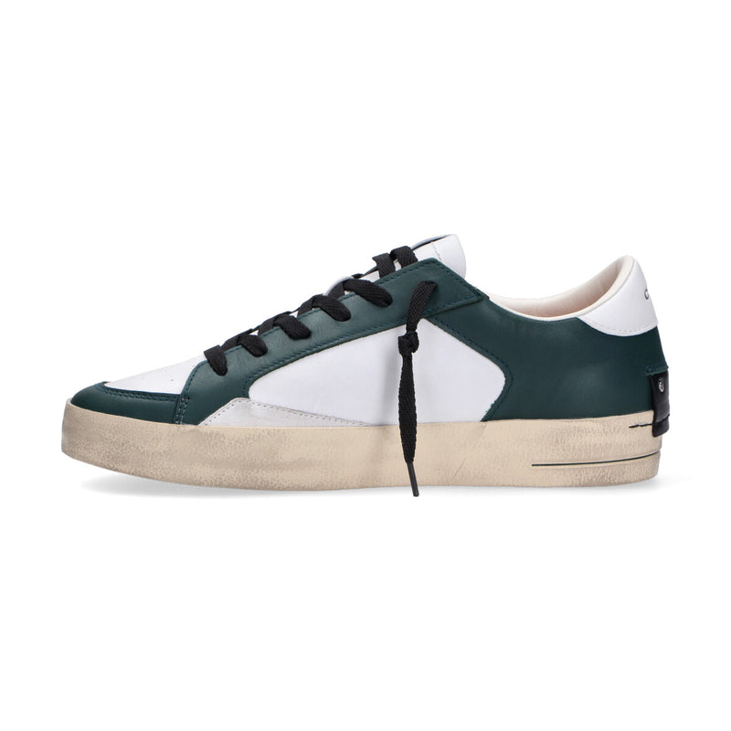 Crime London sneaker SK8 Deluxe bianco verde