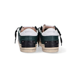 Crime London sneaker SK8 Deluxe bianco verde