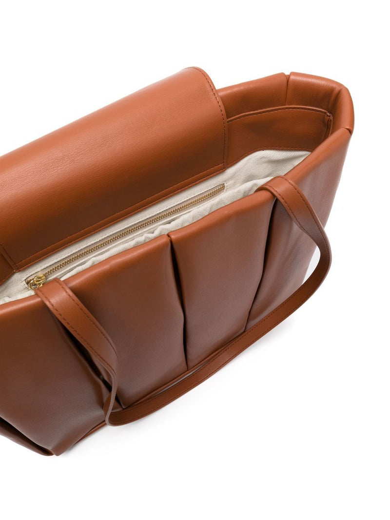 TheMoirè borsa a spalla kone vegan pelle cuoio