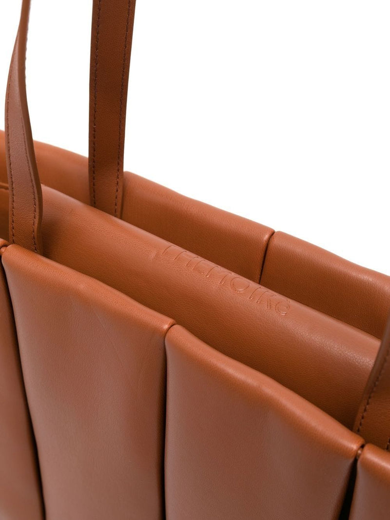 TheMoirè borsa a spalla kone vegan pelle cuoio