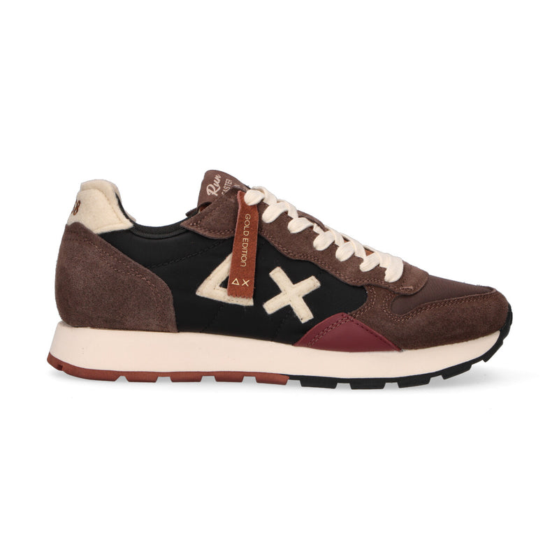 Sun68 sneaker Tom Winter Style in nylon marrone