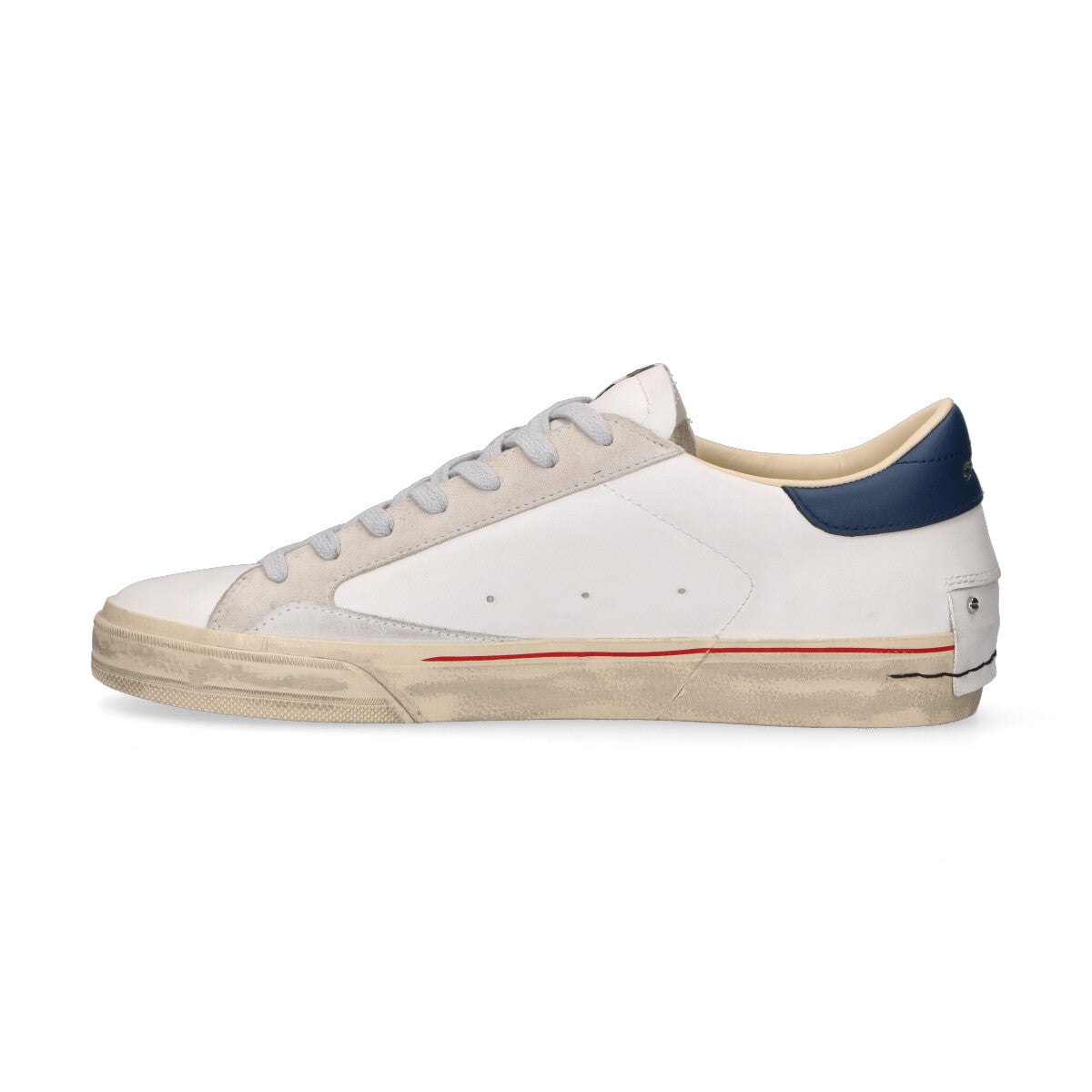 Crime London sneaker Distressed oxford blue