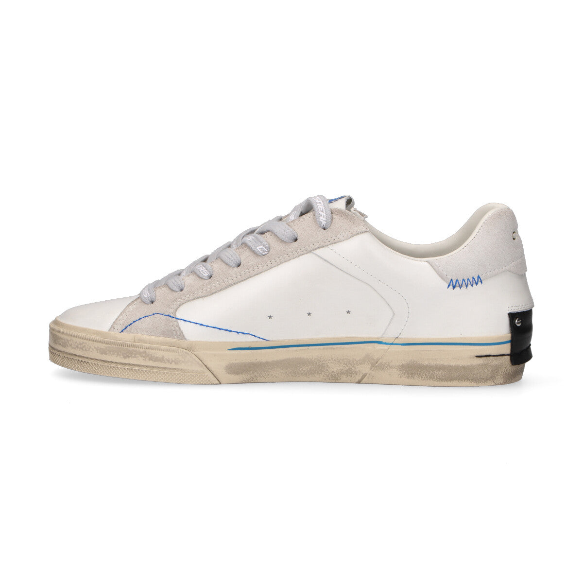 Crime London sneaker Distressed blue chill