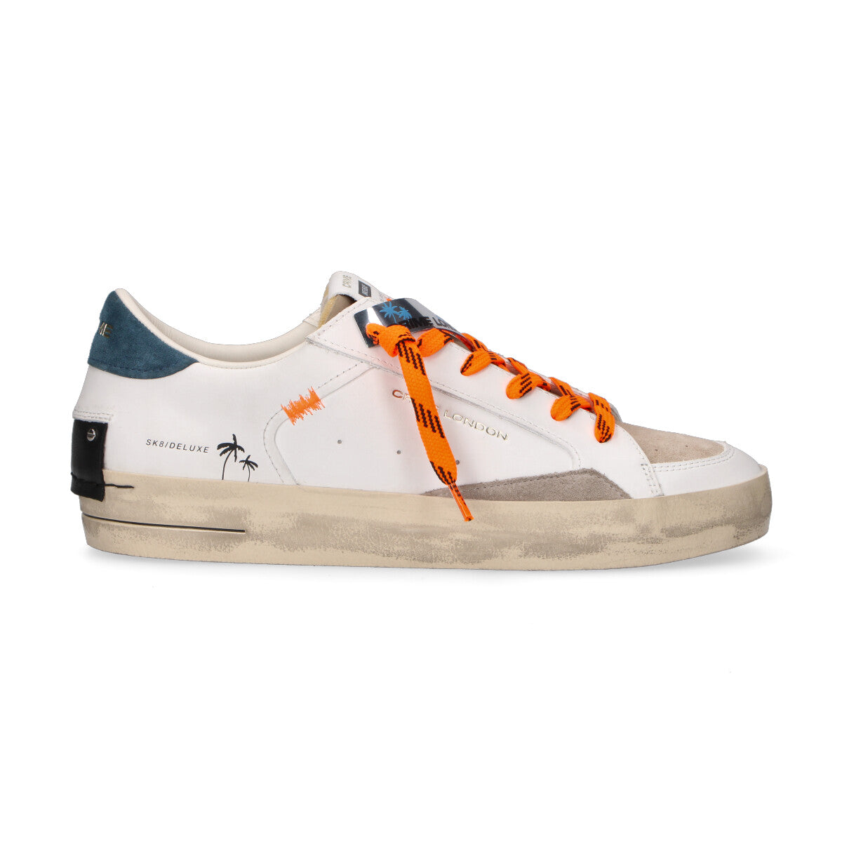 Crime London sneaker Sk8 Deluxe pacific blue