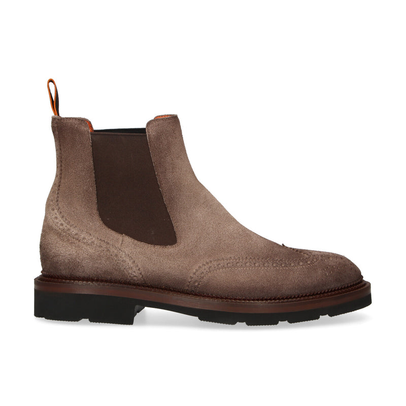Santoni beatles camoscio beige