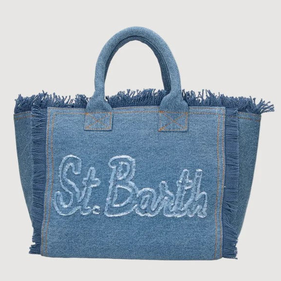 Mc2 Saint Barth borsa Vanity patch denim