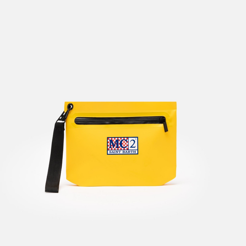 Mc2 Saint Barth pochette Aline Aqua gialla
