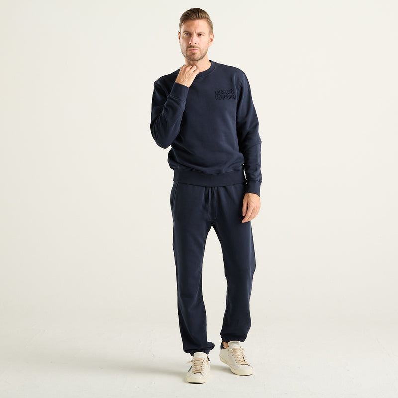 MC2 Saint Barth Soho Felpa Uomo Blu Navy con Logo