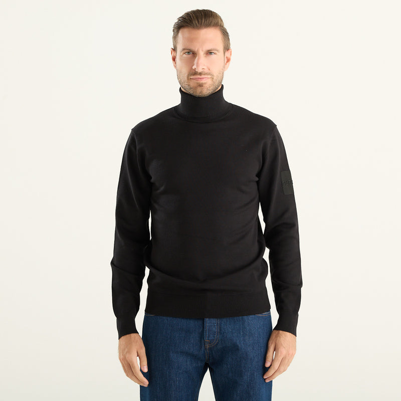 Maglia Dolcevita Uomo Nera Outhere