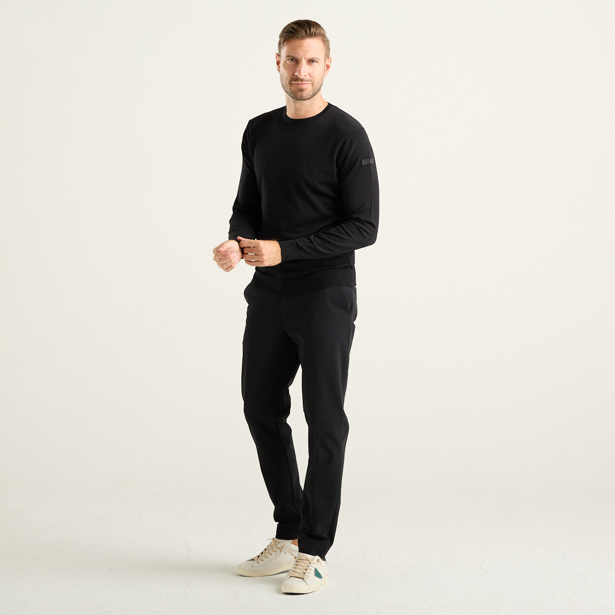 RRD Maxell Round Knit Maglione Uomo Nero