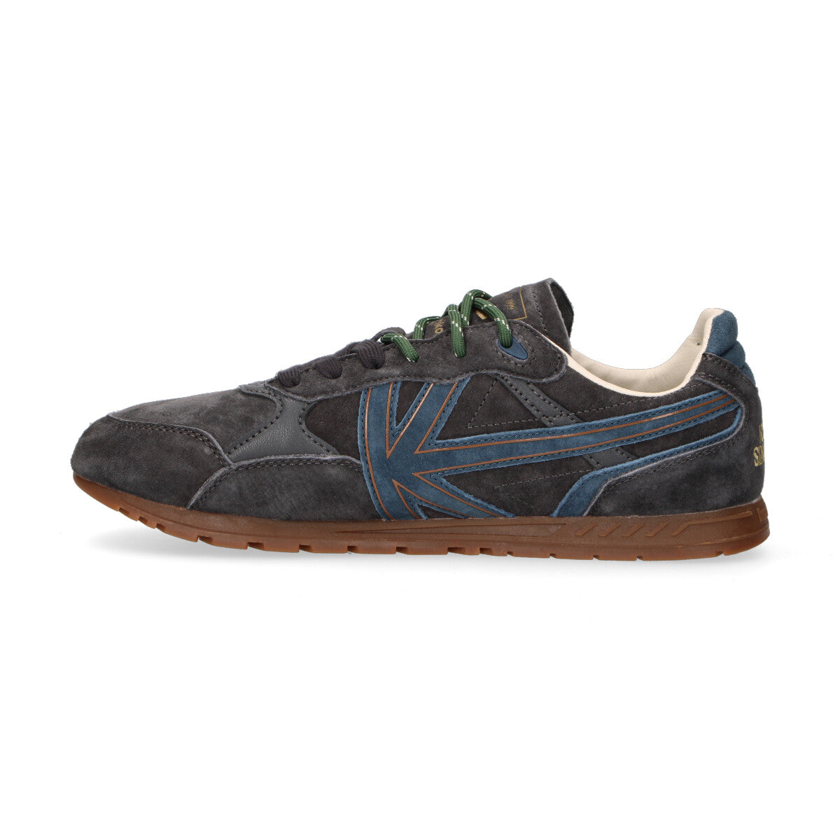 Kaotiko sneaker Seattle in camoscio grigio