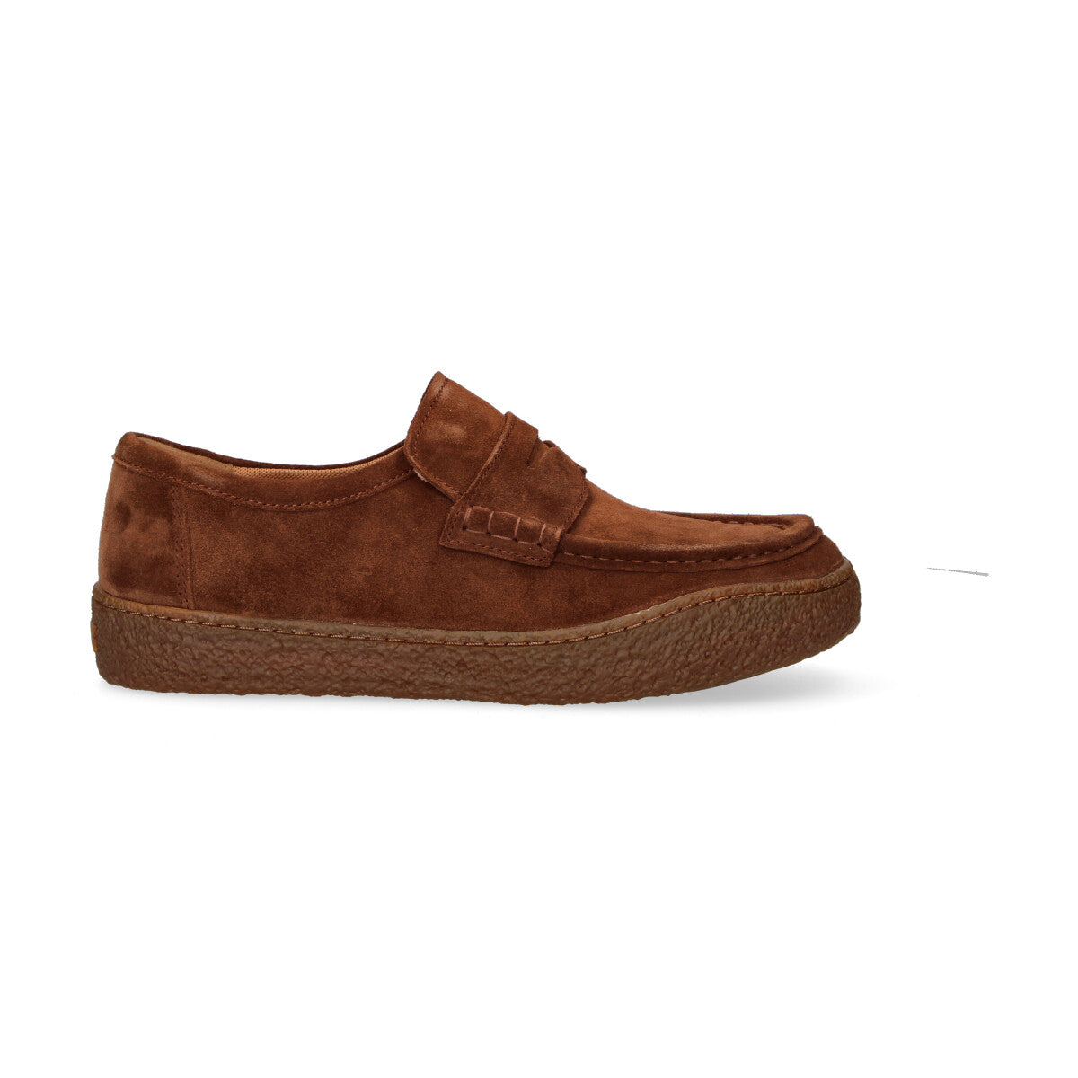 Camper mocassino in camoscio cuoio