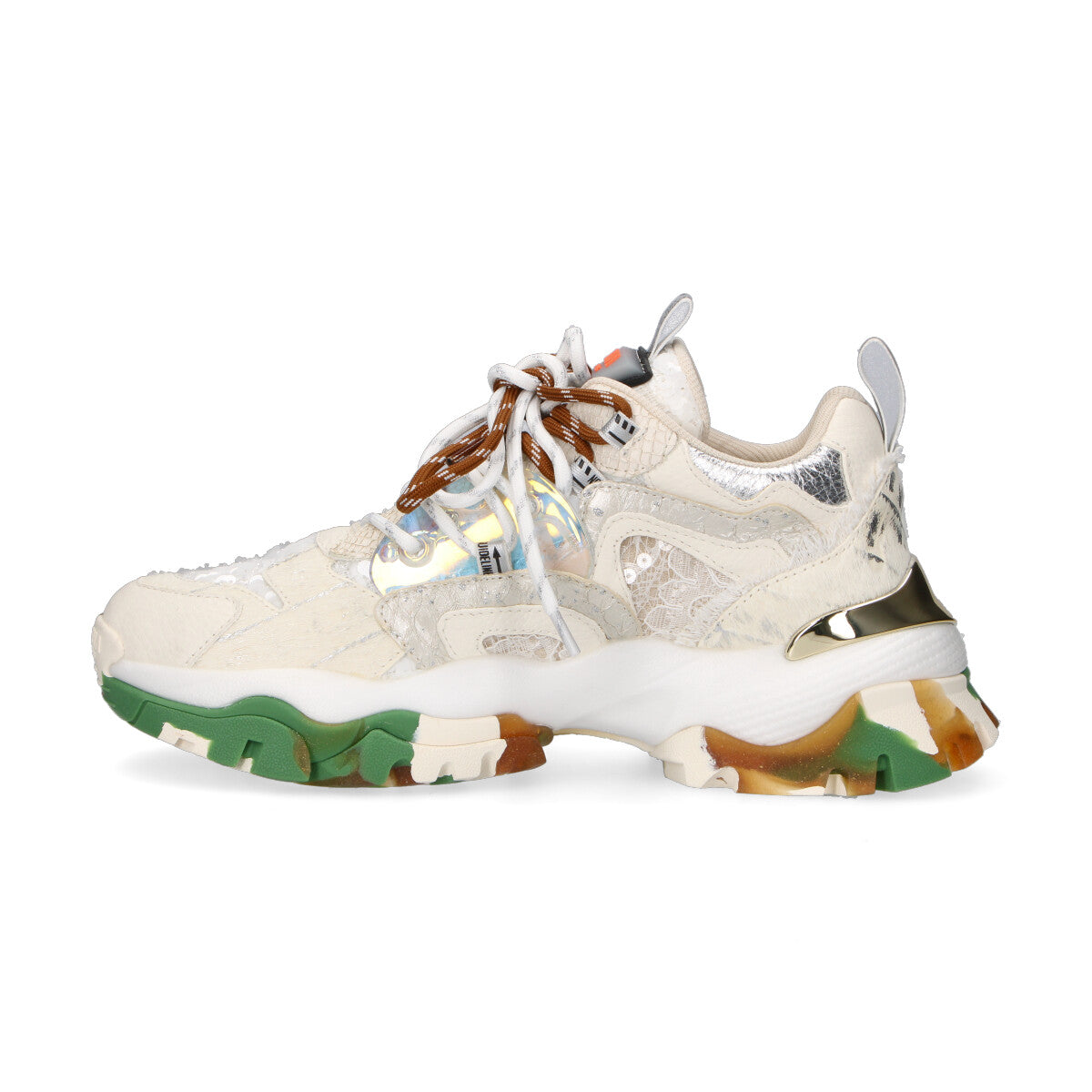 Joia Paris sneaker Jewel in pizzo bianca