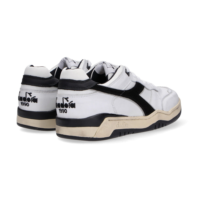 Diadora Heritage sneaker B.560 used bianco nero