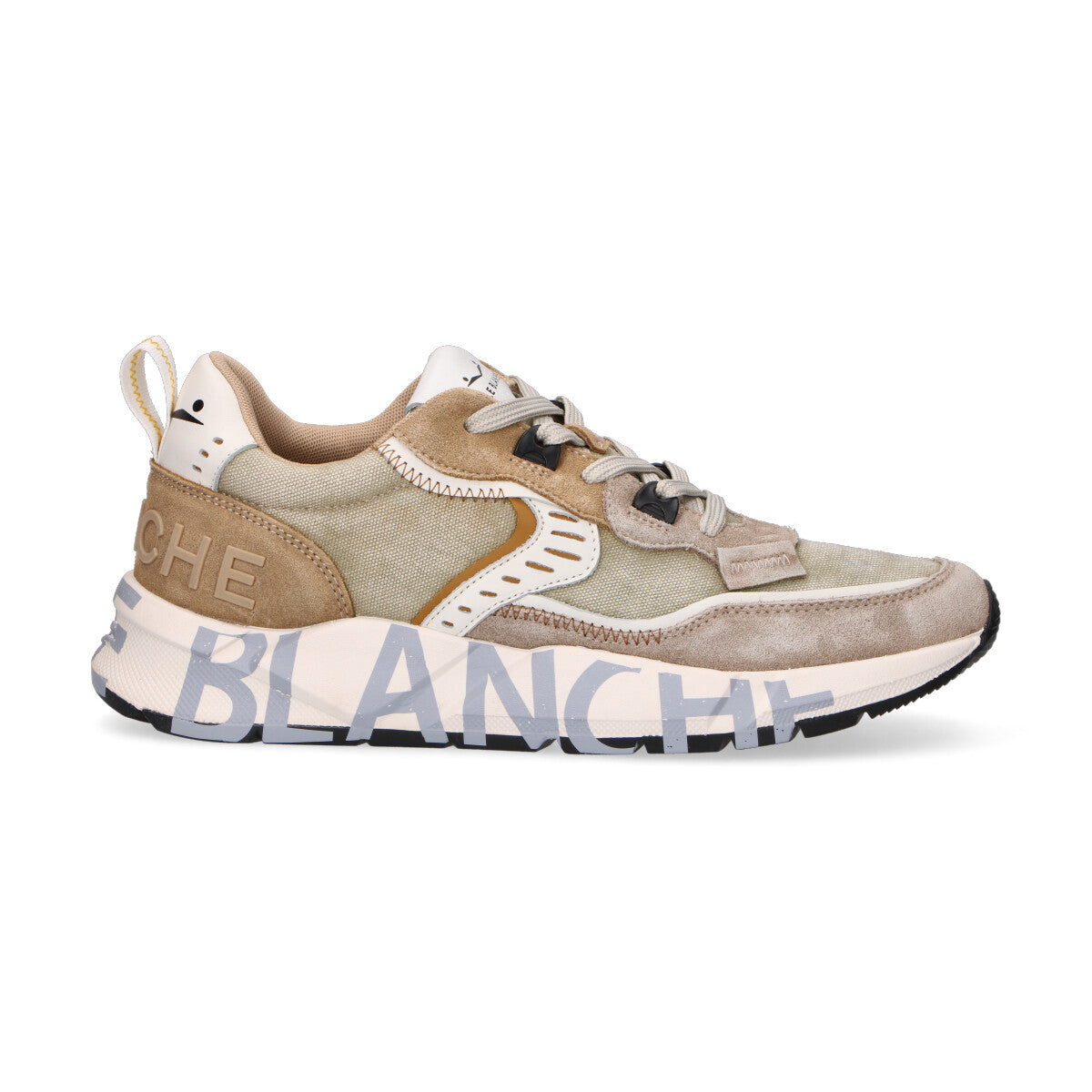 Voile Blanche sneaker Club01 in tessuto beige