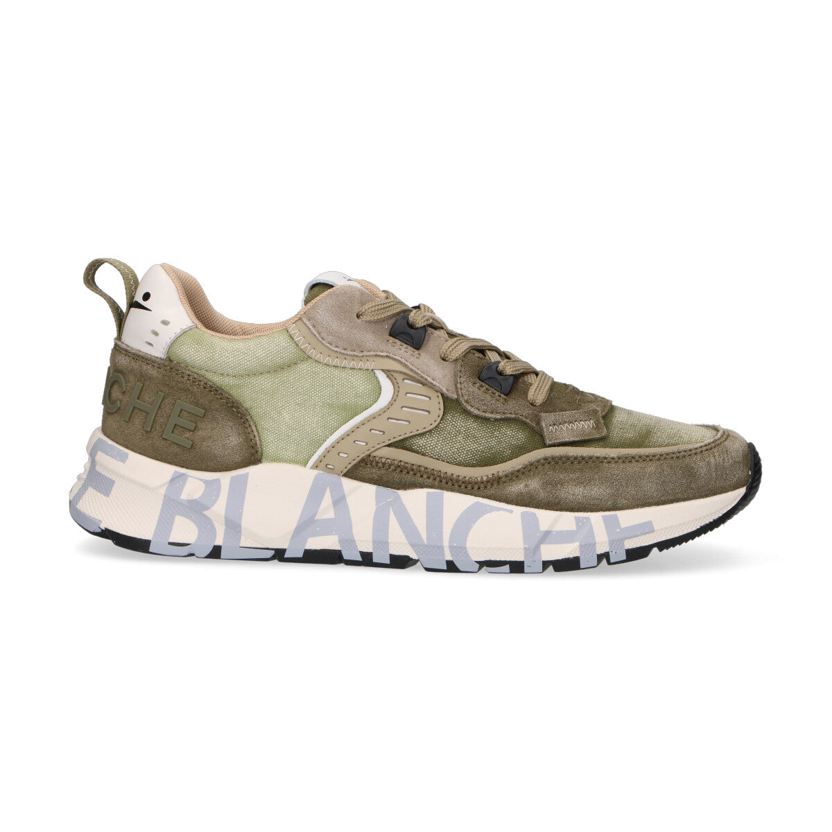 Voile Blanche sneaker Club105 in tessuto verde