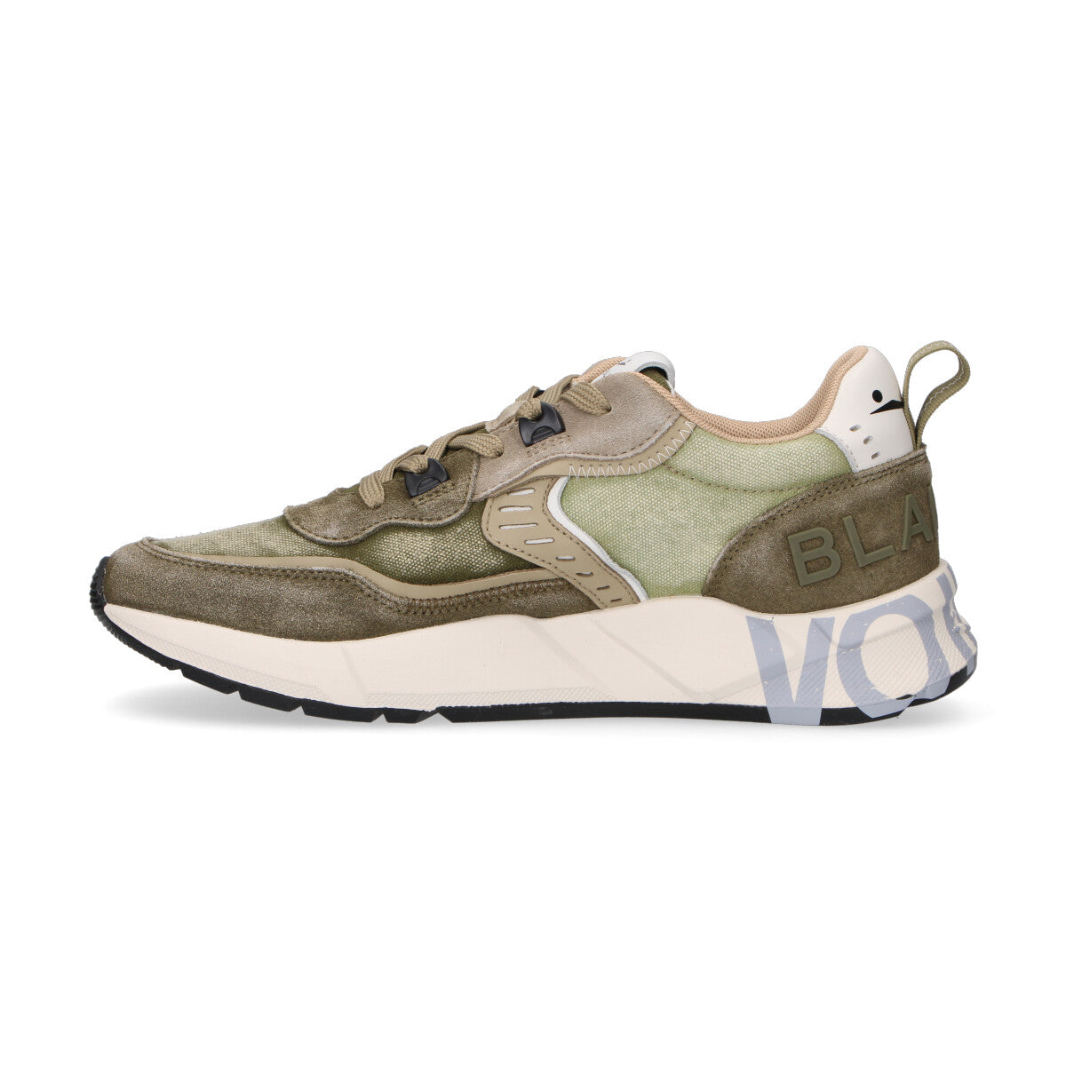Voile Blanche sneaker Club105 in tessuto verde