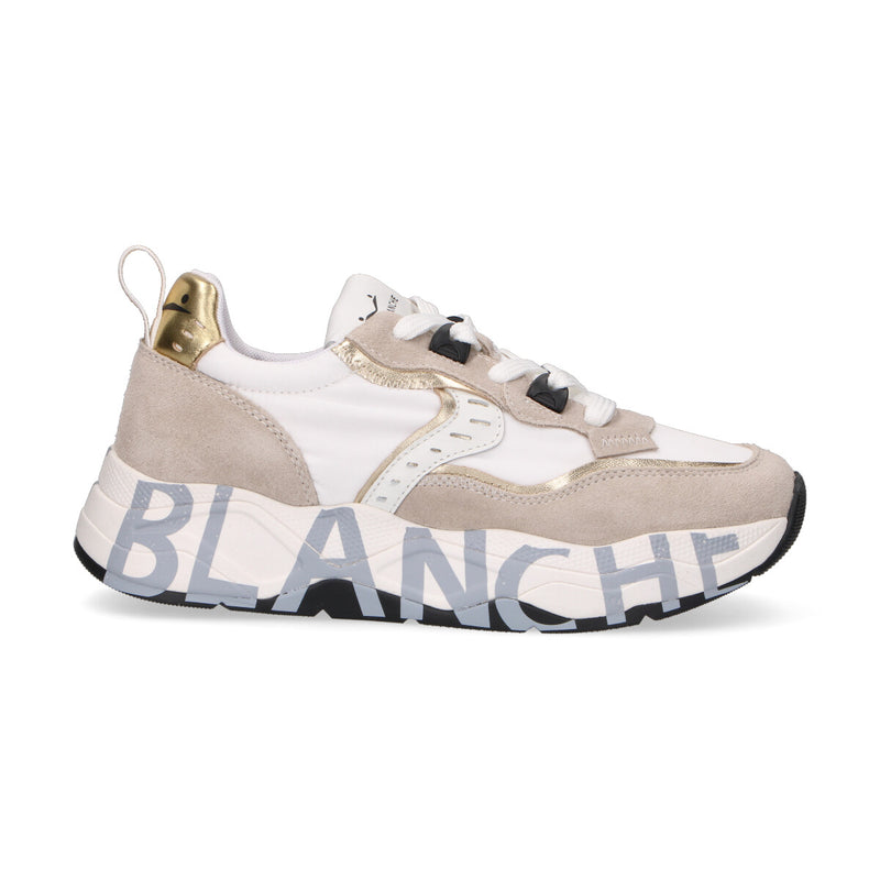 Voile Blanche sneaker Club105 camoscio beige