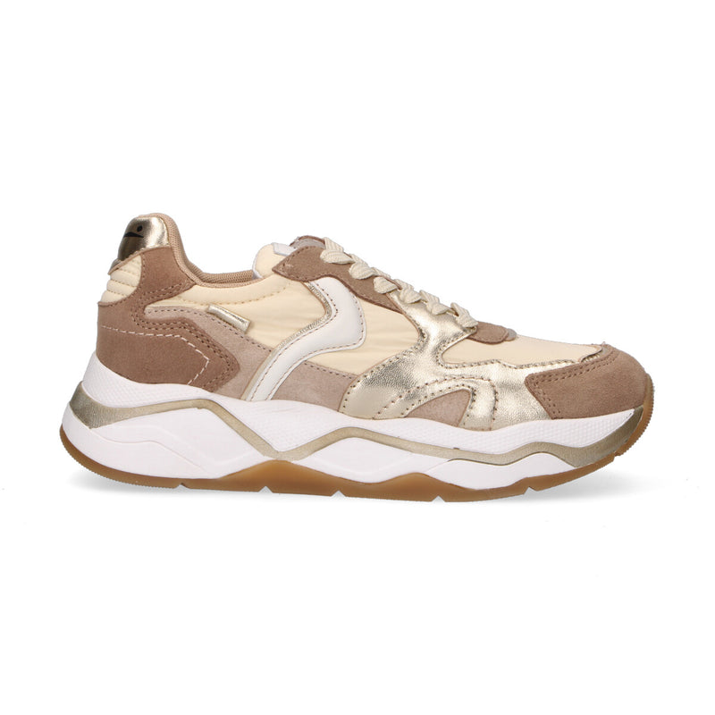 Voile Blanche sneaker Club 119 beige oro