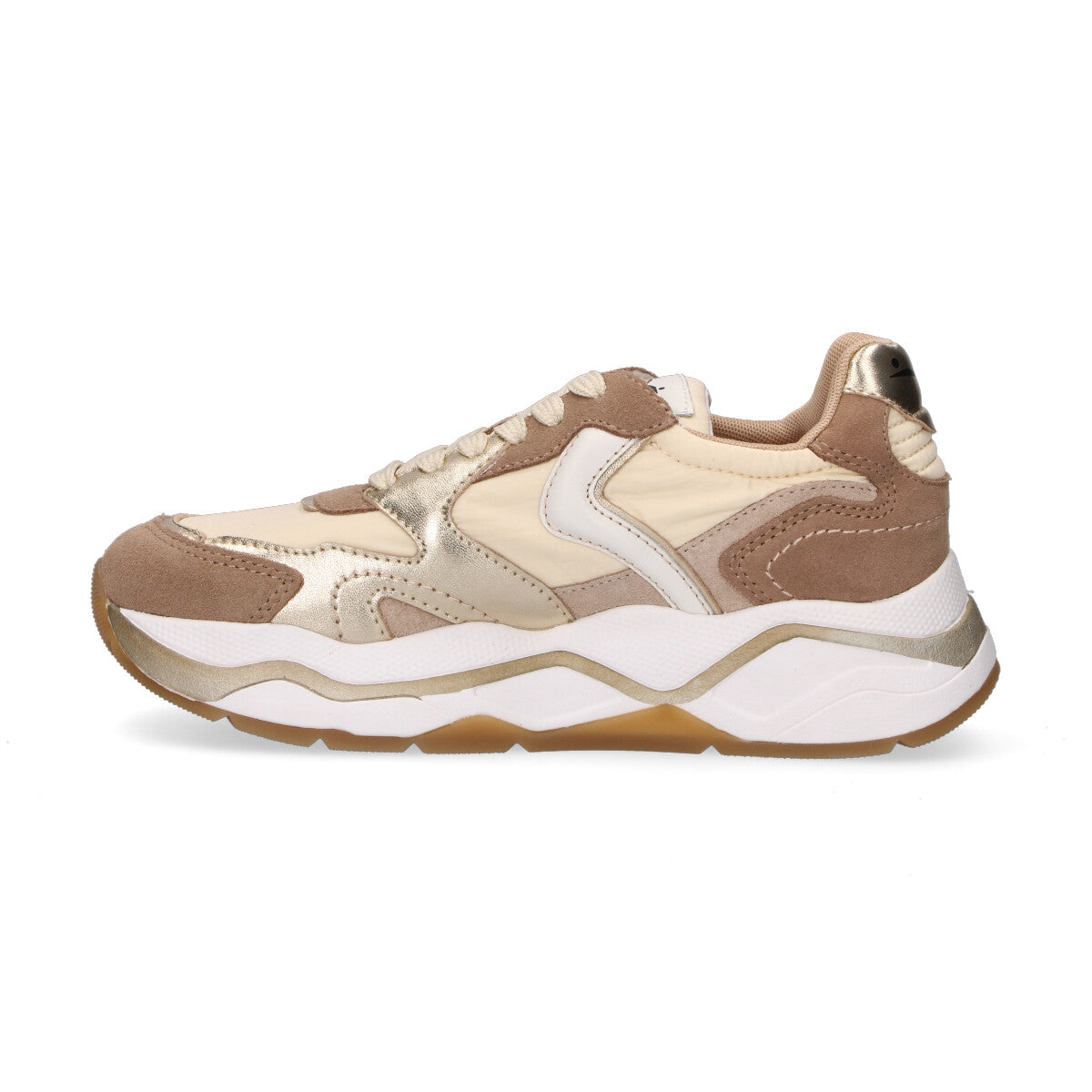 Voile Blanche sneaker Club 119 beige oro