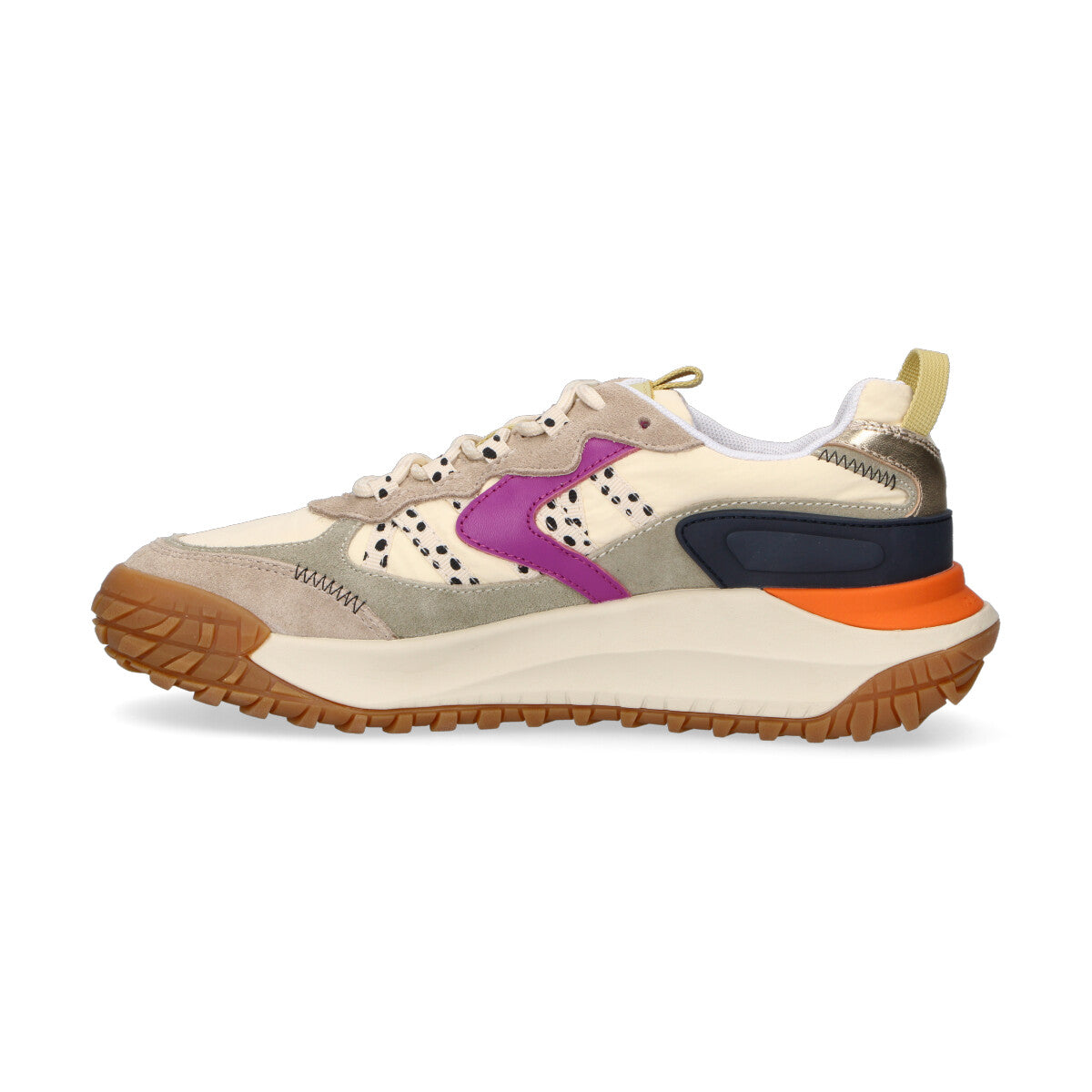 Voile Blanche sneaker Club Act in nylon beige