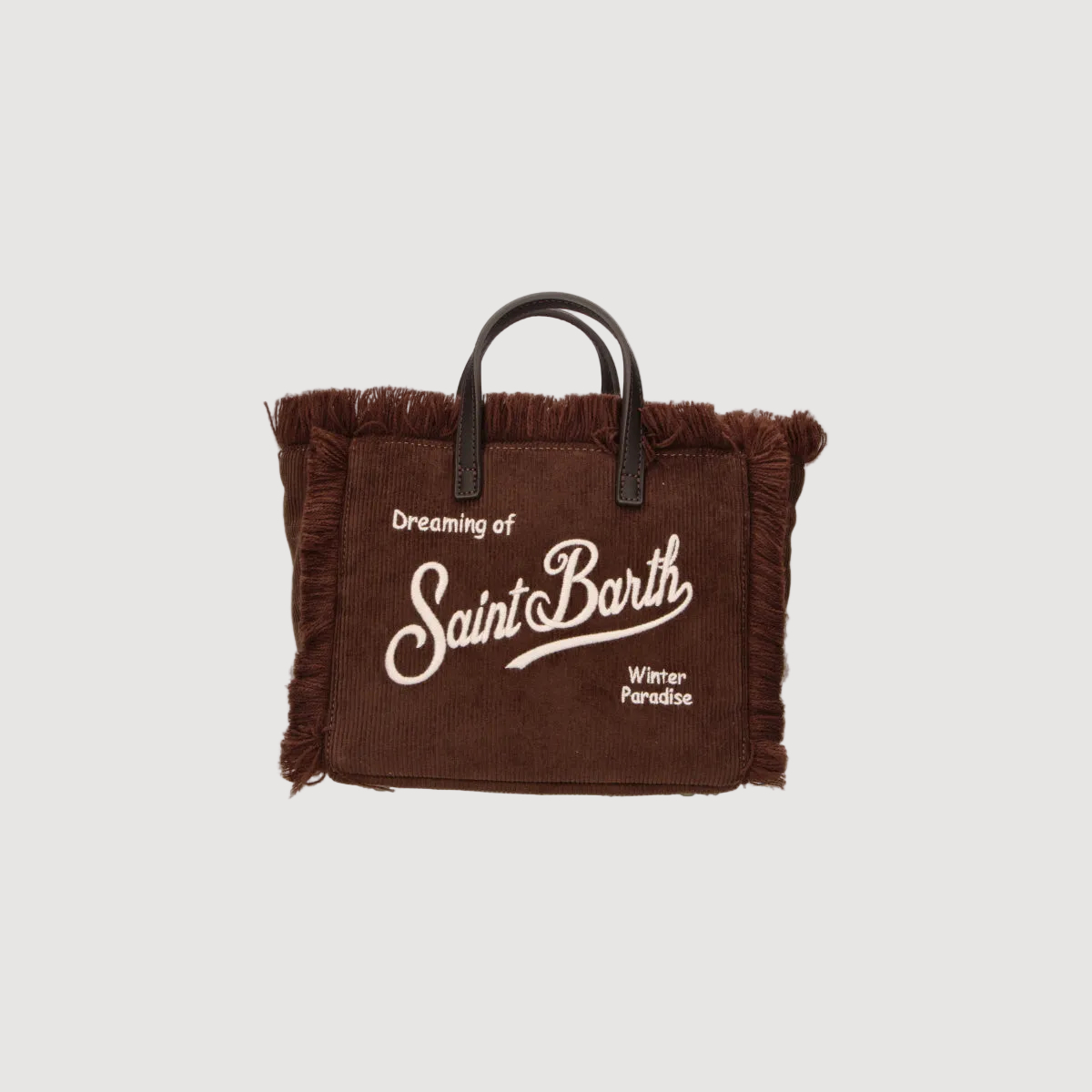 Mc2 Saint Barth Vanity Mini Corduroy marrone