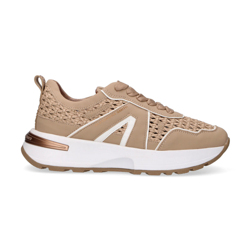 Alexander Smith sneaker Liverpool in pelle beige