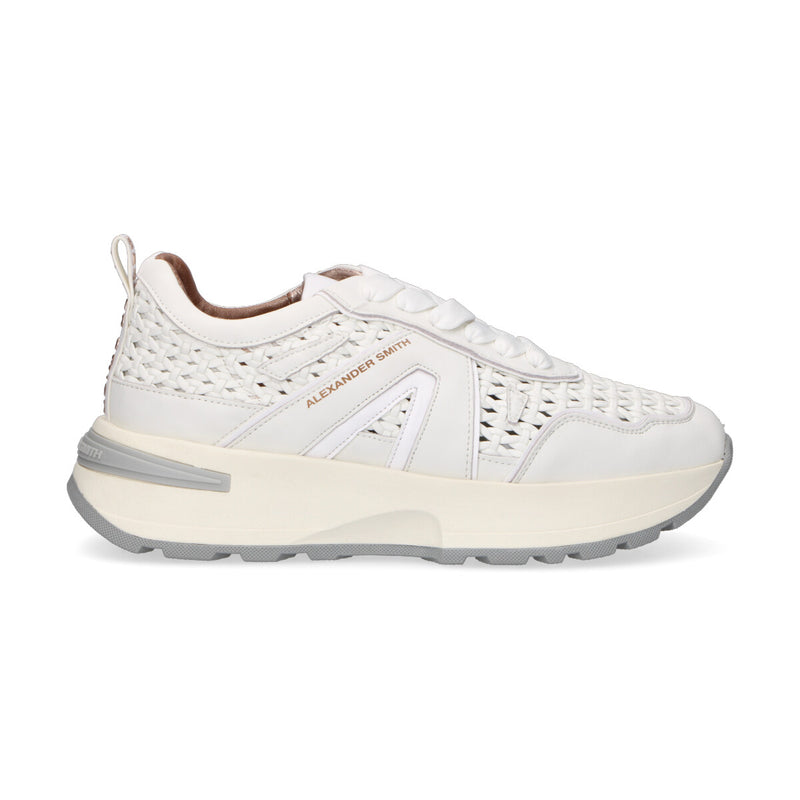 Alexander Smith sneaker Liverpool in pelle bianca