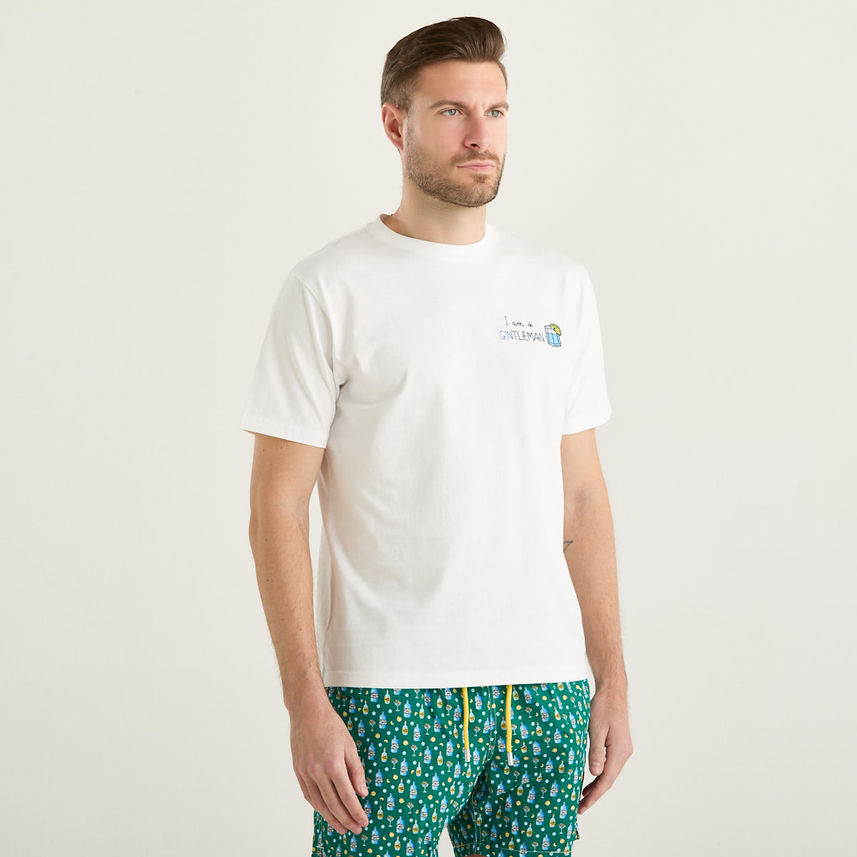 Mc2 Saint Barth t-shirt gintleman bianca